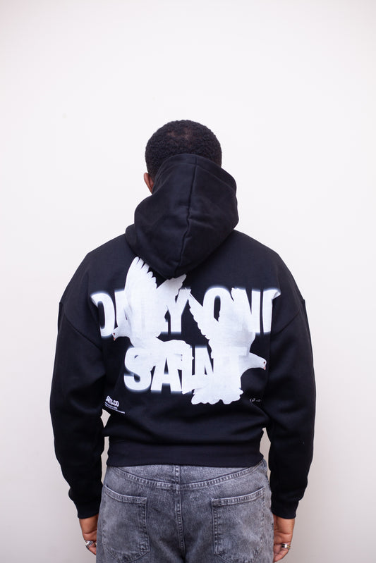 Only One Saint Hoodie - Black
